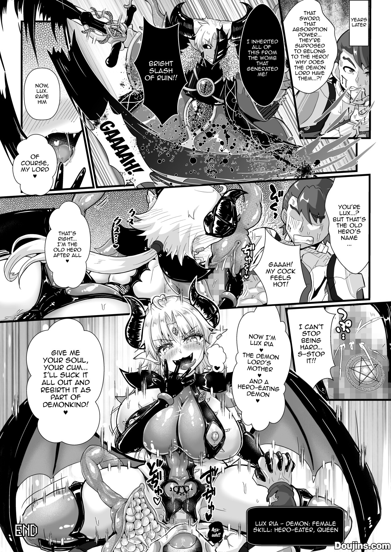 Hentai Manga Comic-TS Hero Can't Go Back-Read-32